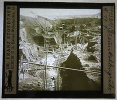 Glasdia Braunkohlengrube, um 1920