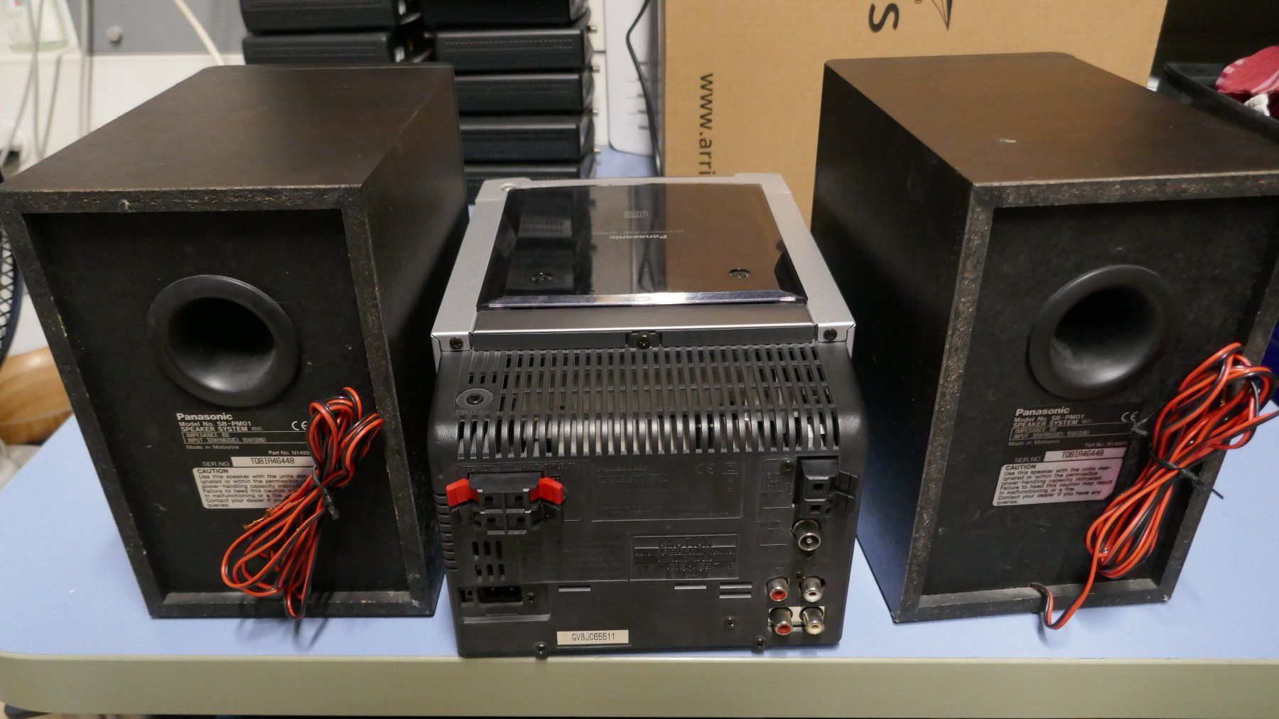 Panasonic Sistemi audio & multimediali: Panasonic SA-PM01 Stereoanlage – Usato da Wenslingen venduto da FairlightCMI 1