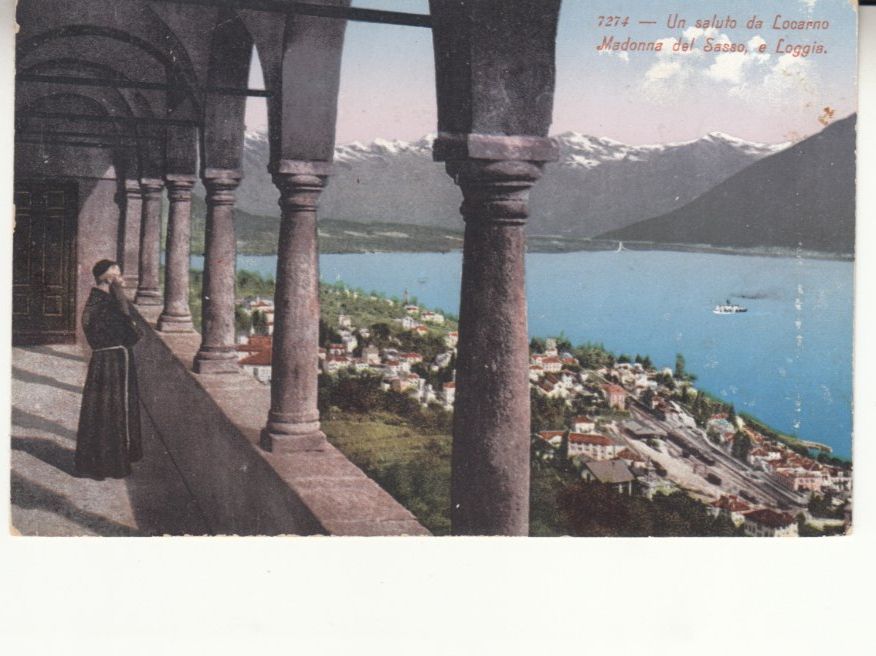Cartoline postali: Madonna del Sasso 1913 – Usato da Bürglen TG venduto da StampGraf