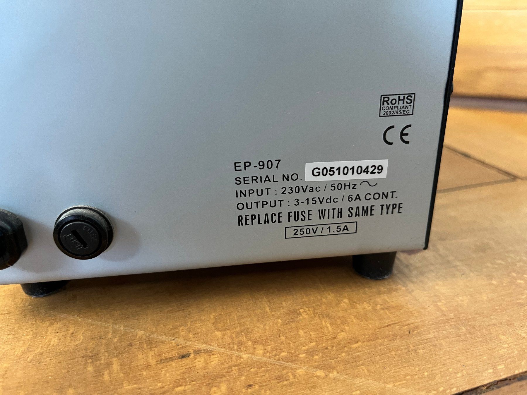 Elettrotecnica: Manson EP-907 Power Supply Labor Netzgerät – Usato da Turbenthal venduto da rh11 2