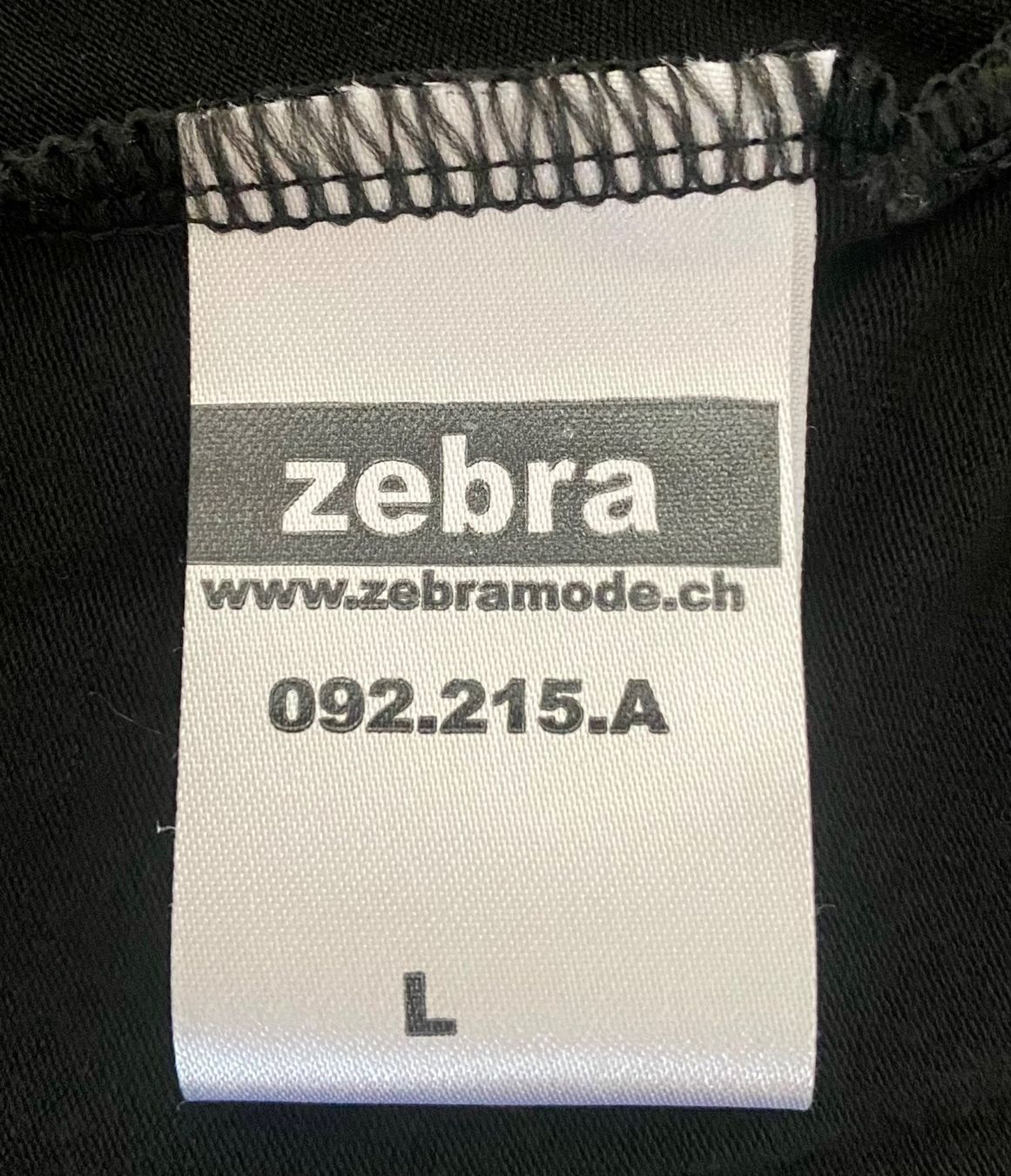 Zebra Top: Oberteil in Schwarz, Gr. L – Usato da Zürich venduto da Maria2021 4