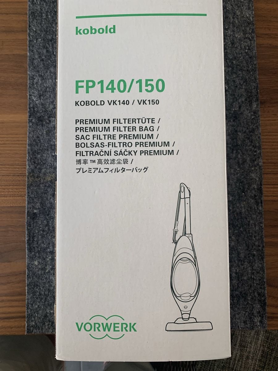 Altro per la casa: Vorwerk Filtertüten FP140/150 – Nuovo e nell'imballaggio originale da Worb venduto da ste_d57y