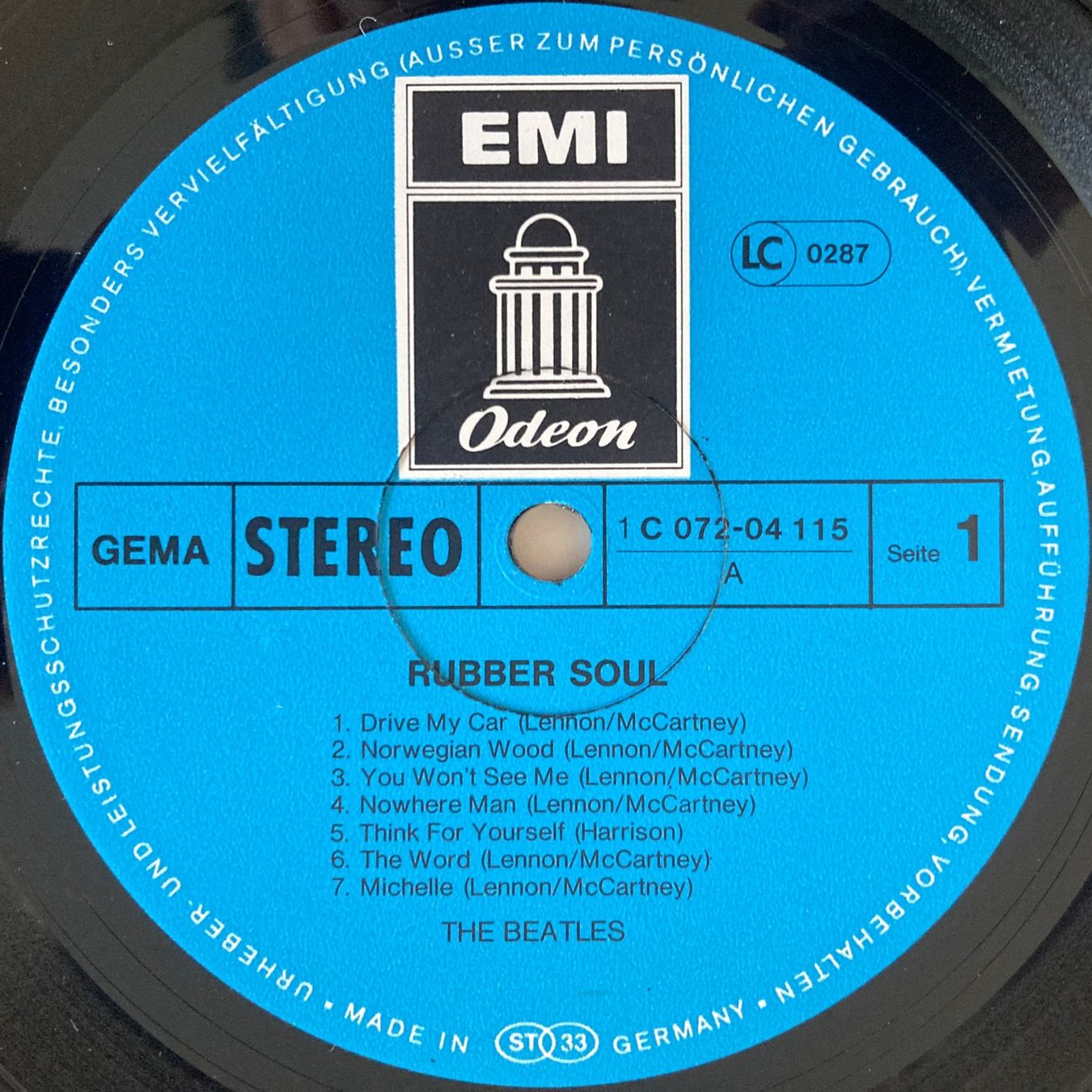 Dischi in vinile: BEATLES - RUBBER SOUL – Usato da Bottens venduto da hotter-than-hell 2
