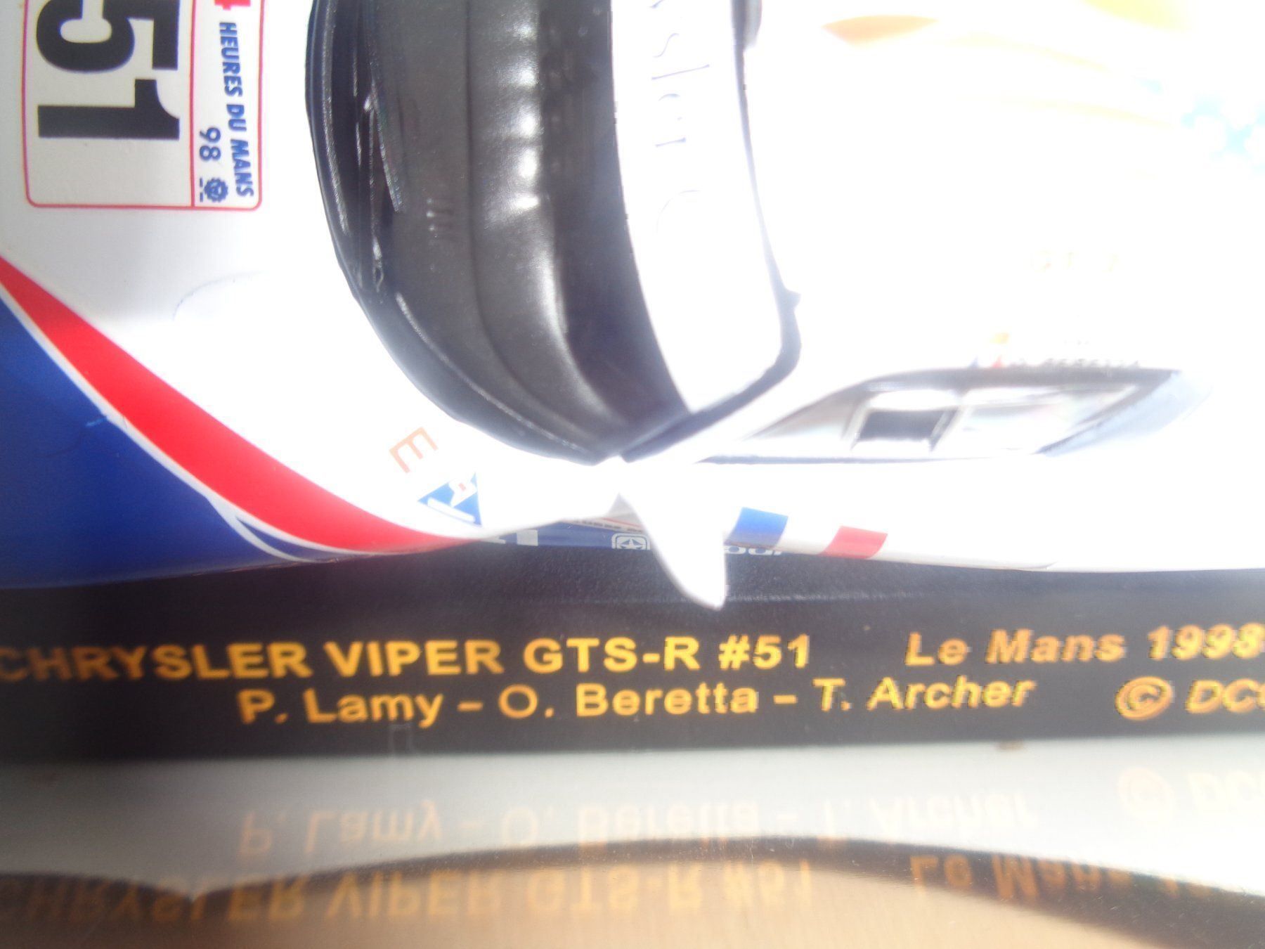 Chrysler Modellini d'auto: Ixo 1:43 Chrysler Viper GTS-R – Nuovo e nell'imballaggio originale da Reconvilier venduto da rallycar 1