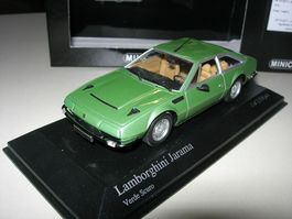 Lamborghini Jarama 1974 grün metallic * Minichamps 1:43