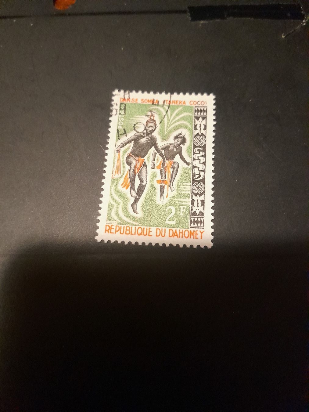 Alle Briefmarken: République du Dahomey - Timbre rare 2F - Collection! – Gebraucht aus Marly von globetrotter1723