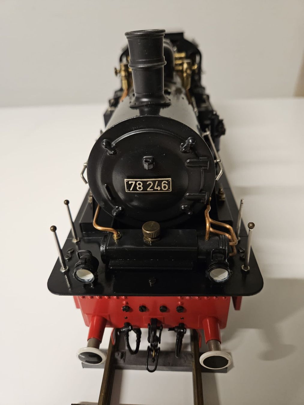 Modelleisenbahnen: Dampflok BR78 spur 1 mit Echtdampf – Neu (gemäss Beschreibung) aus Brunnen von  1