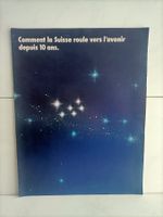 Brochure Catalogue Subaru 1989 gamme (Suisse)