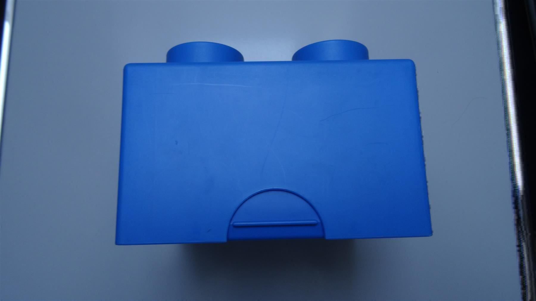 Lego Giocattoli: Midi-Lego Box mit 4 Noppen blau – Usato da Lupfig venduto da Buerkli20 5