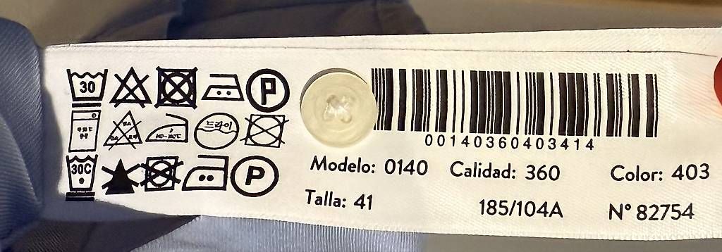 Massimo Dutti Camicie: Massimo Dutti Herrenhemd Gr. 41/M – Nuovo (secondo la descrizione) da Zürich venduto da sunsilvana 3