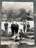 Pressefoto, Japan, Kaiser Hirohito mit Familie, 1979