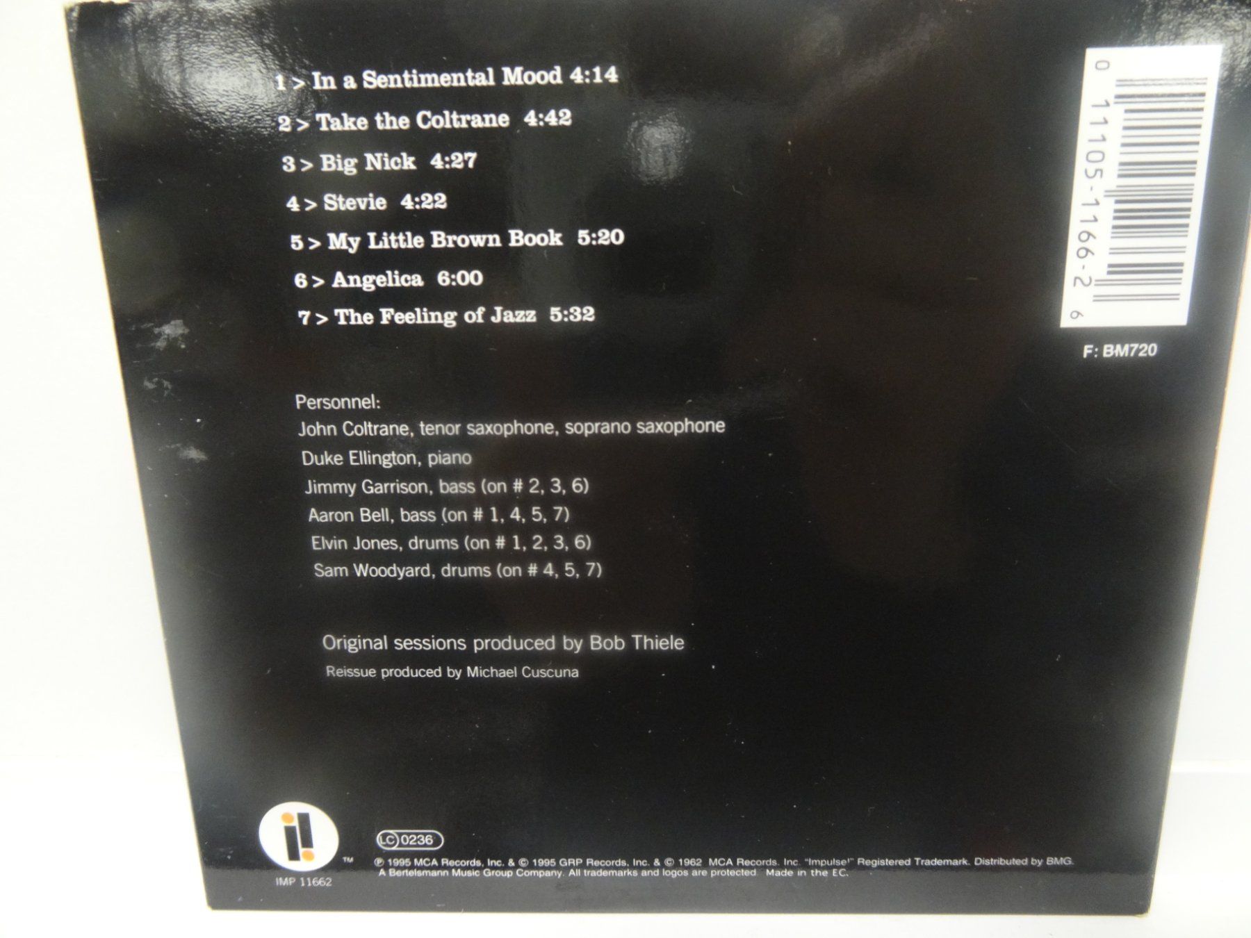 CD: Duke Ellington & John Coltrane - CD Impulse! Jazz Klassiker! – Usato da luzern venduto da musicandart 1