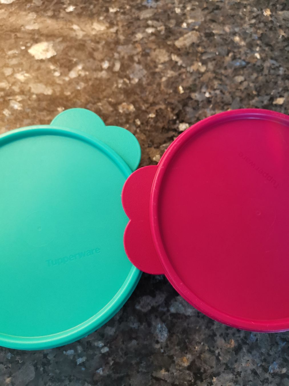 Tupperware Contenitori & Simili: Tupperware Schüssel Set, 2-teilig, rot/türkis, – Usato da Lanzenhäusern venduto da Gimli72 1
