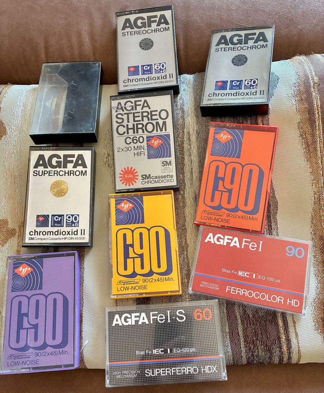 Musicassette: 10 Audio Kassetten Agfa, Diverse,  Gebraucht – Usato da Buchberg venduto da ICM-Tapefan-1961-MCS 1