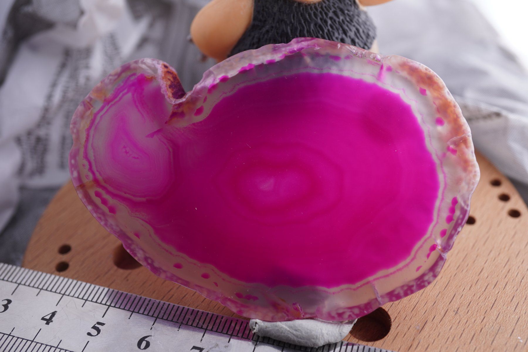 Minerali & Pietre curative: Achat  Scheibe Rosa    wow     Ab 1.-(1) – Nuovo e nell'imballaggio originale da Eschenbach SG venduto da topstone 4