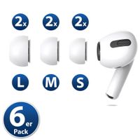 für apple Airpods Pro 1/2  6er Ohrpolster Ersatz 3xGrösse