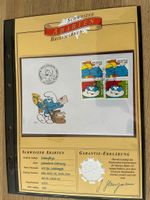Schweizer Briefmarken Schlumpf-Satz komplett, Abart