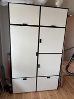 Kleiderschrank Ikea weiss schwarz