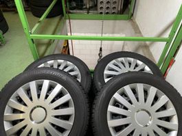 4x Kompletträder Stahl 215/60 R 17'' 96H M+S für Toyota C-HR