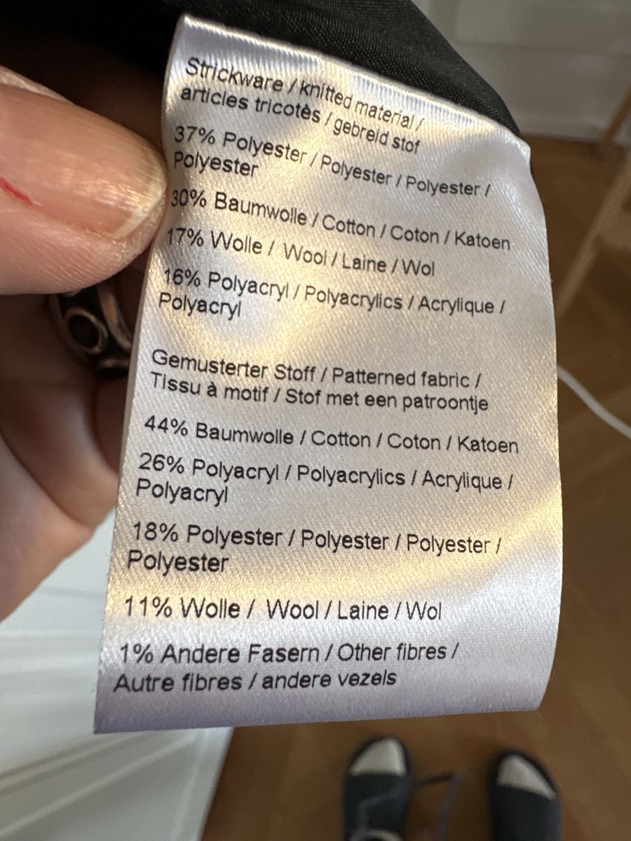 Mäntel: SYNDICATE Mantel Gr. 36 schwarz/weiss – Neu (gemäss Beschreibung) aus Bern von Ibizaflow 5