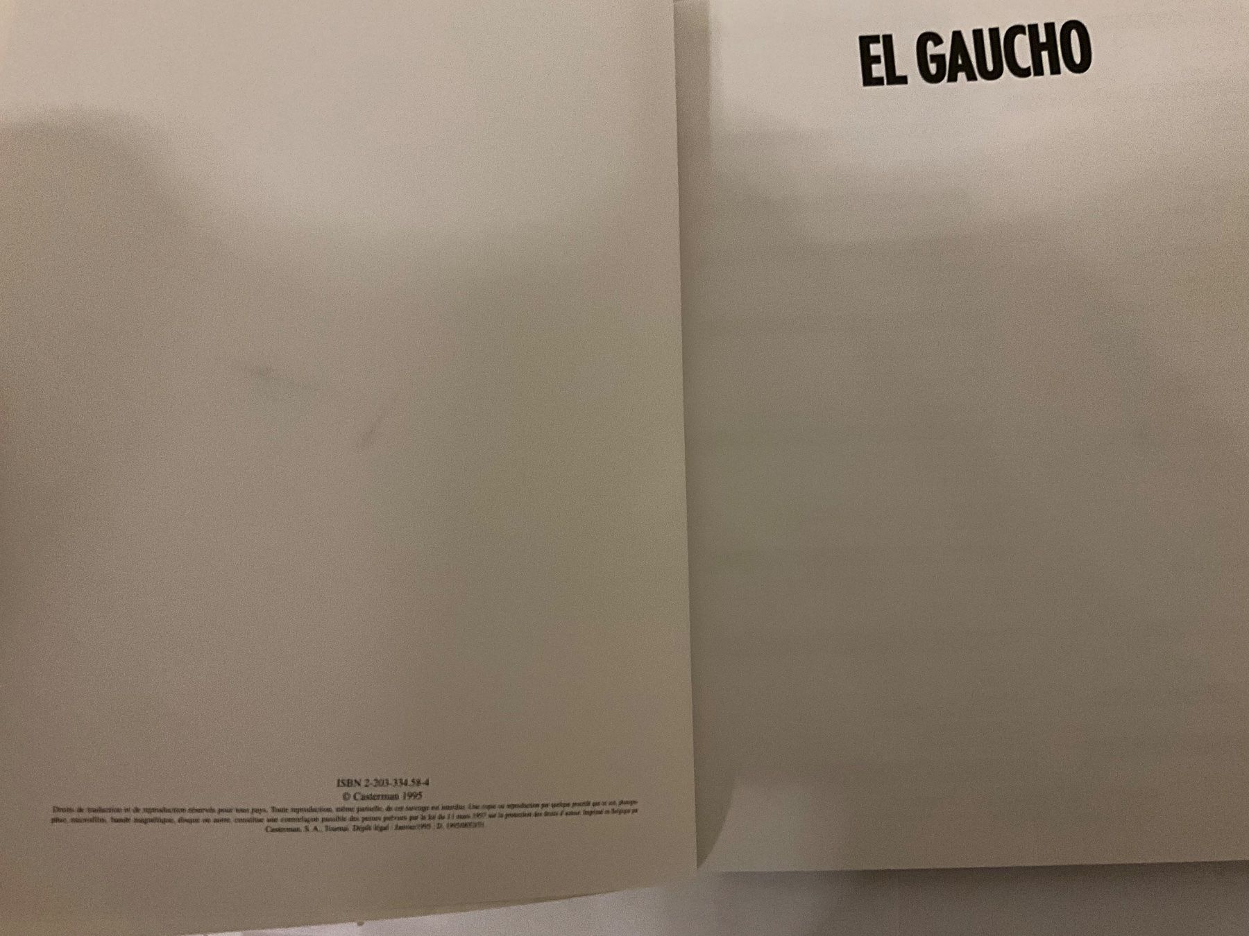 Fumetti: EO El Gaucho (Manara/Pratt) – Usato da Agriswil venduto da Ueli03 2