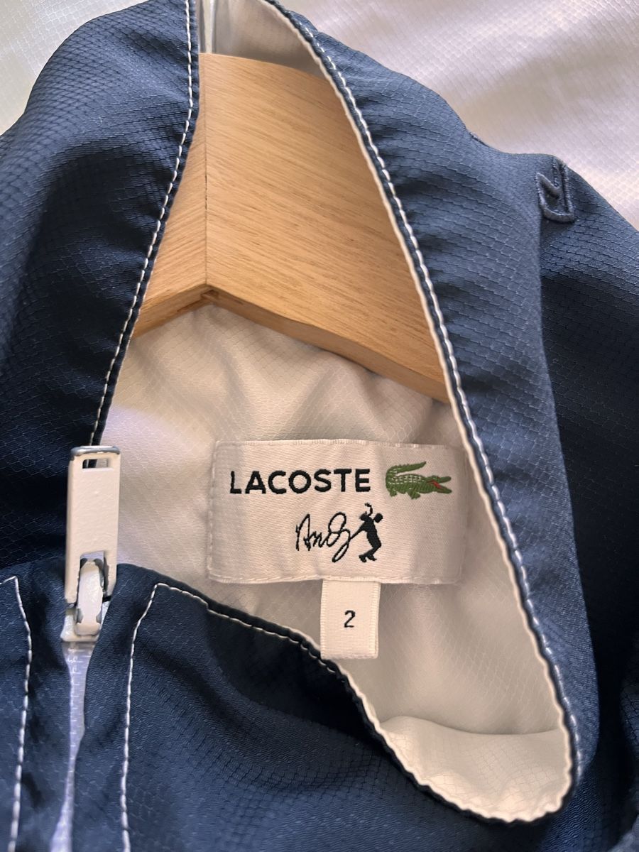 Lacoste Giacche: Lacoste  Track Jacket white navy size 2 – Usato da Lausanne venduto da Danash 9