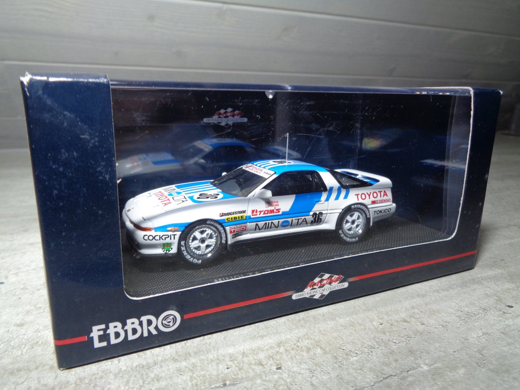 Toyota Modellautos: Ebbro 1:43 Toyota Supra Gr.A 1990 – Neu und originalverpackt aus Reconvilier von rallycar