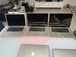 Apple MacBook Pro Konvolut – Defekt / Für Bastler