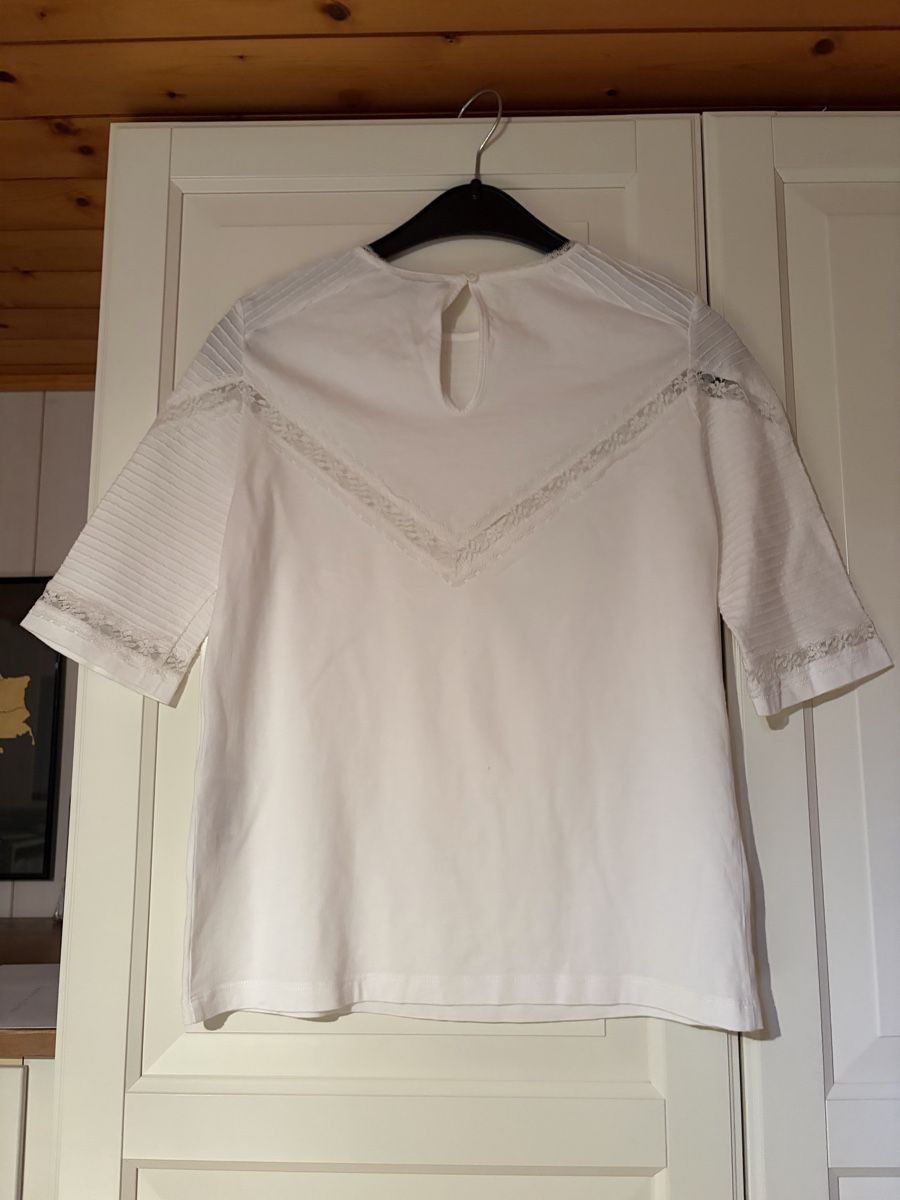 Maje Blusen: Maje White Cotton Blouse – Gebraucht aus St.Josefen von lop_lh8d 6
