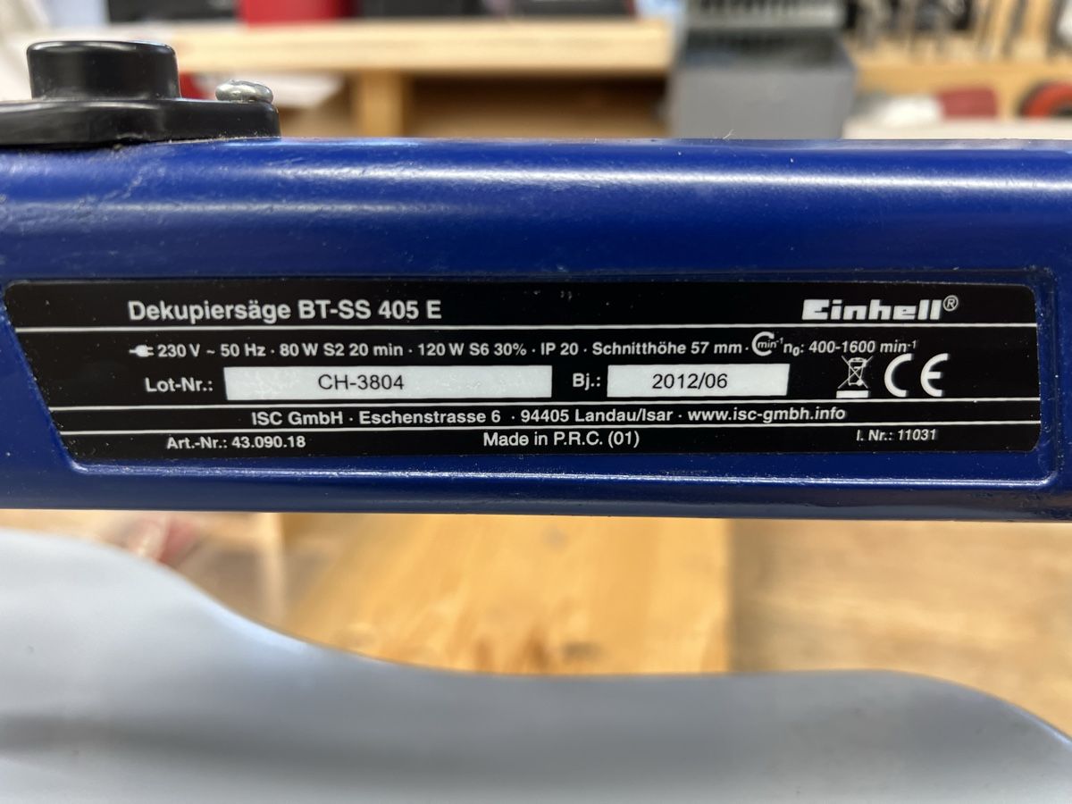 Einhell Sägen: Dekupiersäge – Gebraucht aus Rünenberg von cycletech550 2