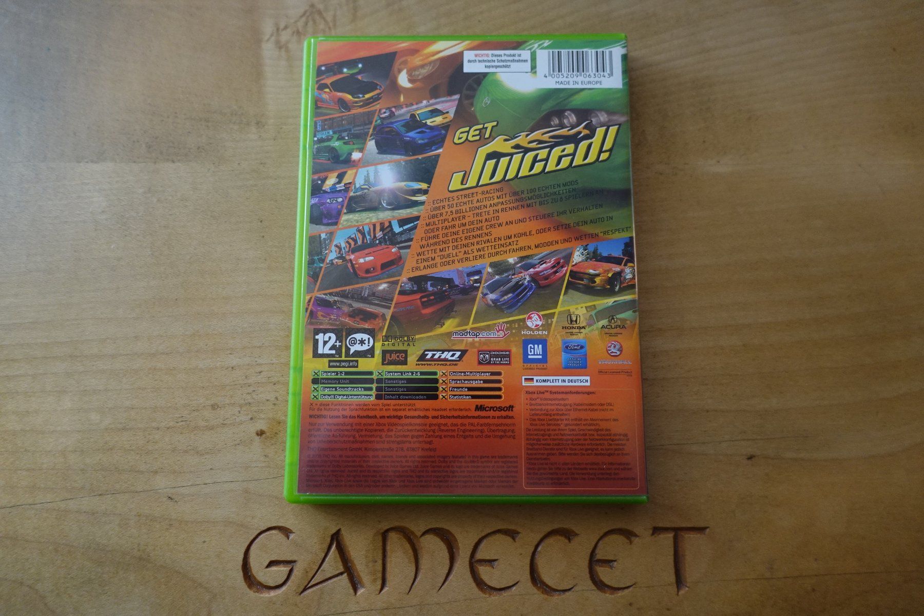 Microsoft Giochi: Juiced – Usato da Steinach venduto da Gamecet 2