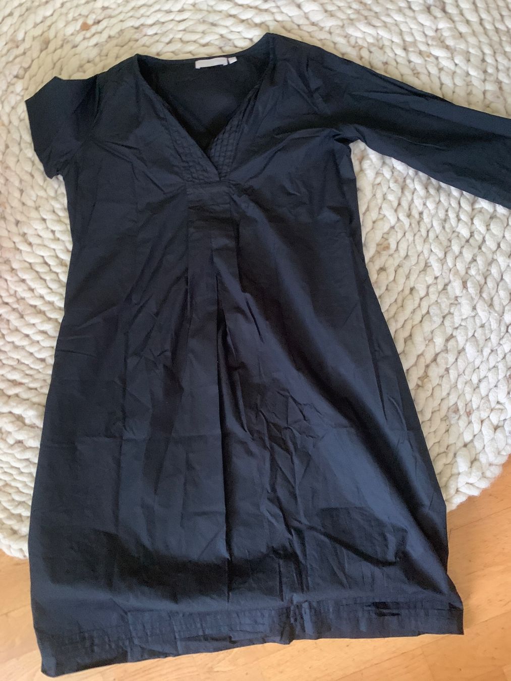 Vestiti: Schwarzes Hemdkleid  Gr. 36 Baumwolle neuwertig – Nuovo (secondo la descrizione) da Richterswil venduto da Moii89 4