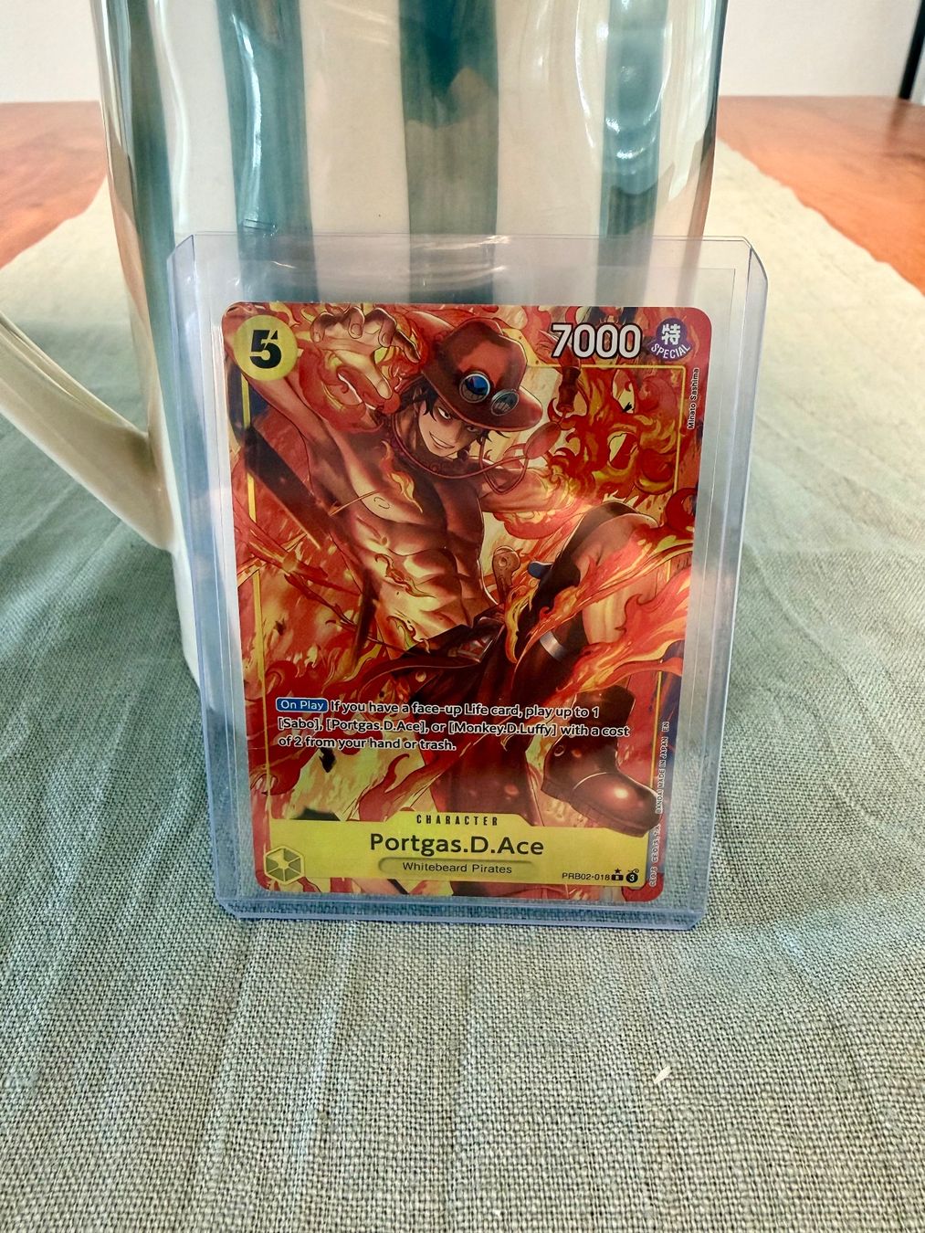 Bandai Sammelbilder & Trading cards: One piece ACE PRB 02-018 – Gebraucht aus Dübendorf von Imtsch