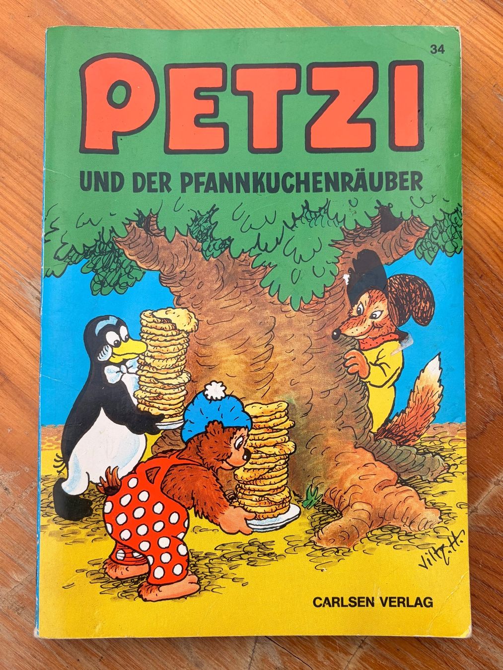 Fumetti: Petzi und der Pfannkuchenräuber – Usato da Jonen venduto da f_abiiiennee