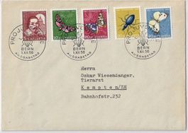 FDC Pro Juventute 1956