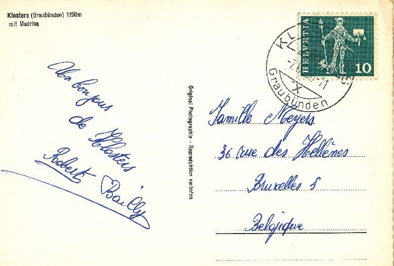 Cartoline postali: Le Sentier - Hôtel du Lion + c1965 – Usato da Emmenbrücke venduto da teestube 1