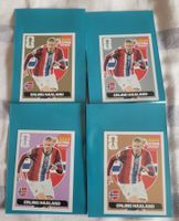 Erling Haaland Gold Silver Bronze Purple Extra Sticker