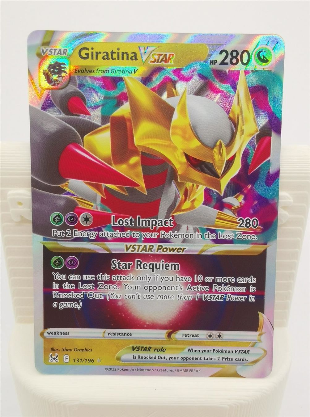 Sammelbilder & Trading cards: Garatina Vstar - Lost Origin 131/196 – Neu (gemäss Beschreibung) aus Niederglatt ZH von RetroBros