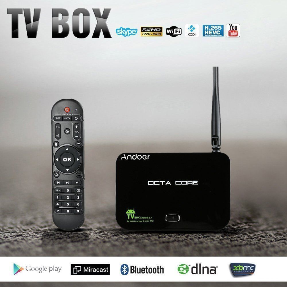 Ricevitori: Andoer Octa Core TV Box – Usato da Neuenhof venduto da Abakan 2