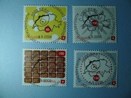 2008 Sondermarken Ersttag Vollstempel 1284-1287