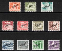 Verwaltung 1950, Nr.65 - 75  * ungebraucht