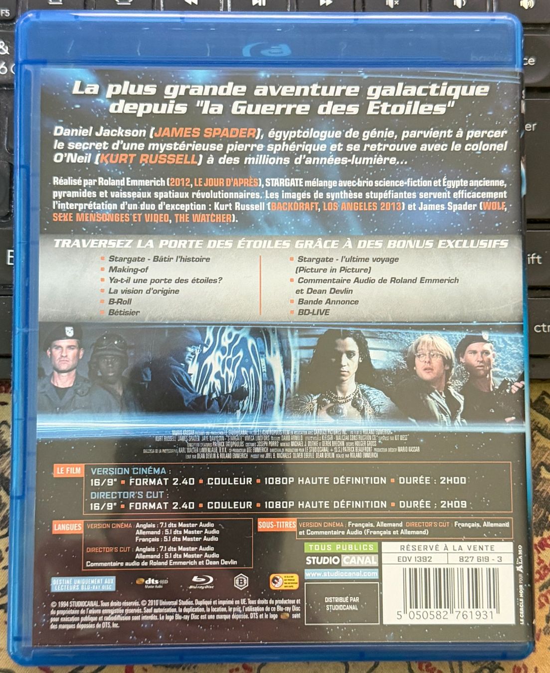 Tutti i DVDs: Blu-ray Stargate (1994) - Blu-ray Édition Spéciale – Usato da Semsales venduto da __Florian__ 2