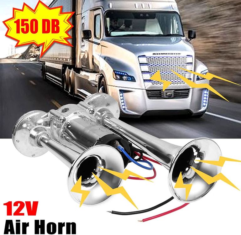 Lkw Hupe Luft Horn Doppelrohr12v 150db