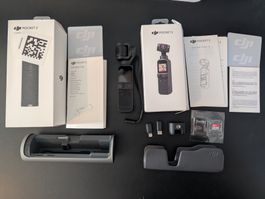 DJI Pocket 2 Gimbal Kamera mit Ladecase gebraucht