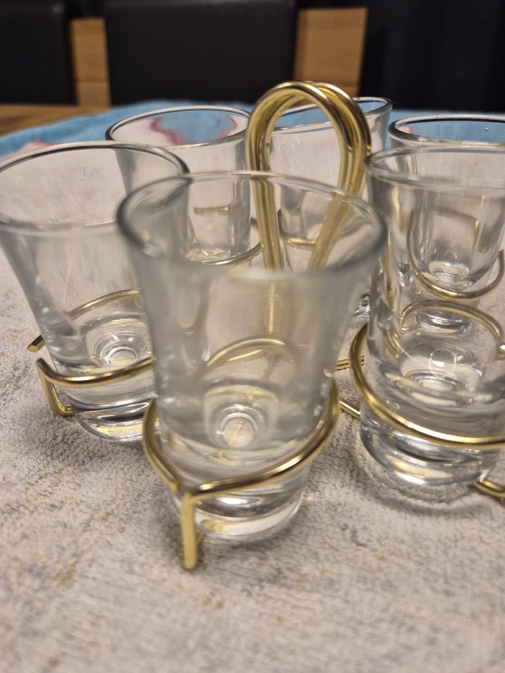Gläser: Schnapsgläschen Set 70er – Gebraucht aus Vilters von Fleiflomi 1