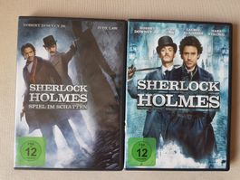 Beide Sherlock Holmes DVDs mit Robert Downey Jr.