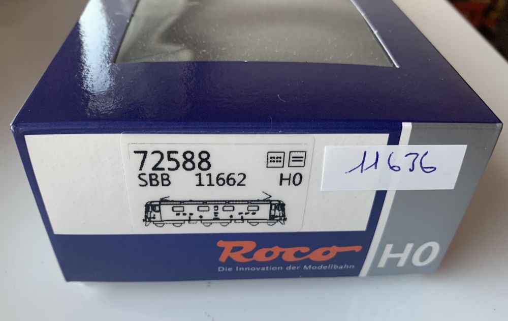 Roco H0 SBB Re 6/6 11636 rot WS analog Kaufen auf Ricardo