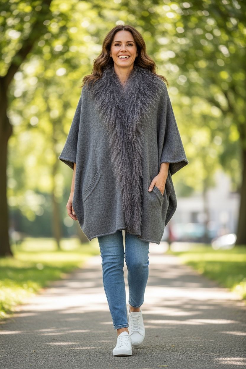 Altro in Moda donna: LEONARDO Cape gris Élégant – Nuovo (secondo la descrizione) da Vuisternens-Romont venduto da gol_xp6p 9