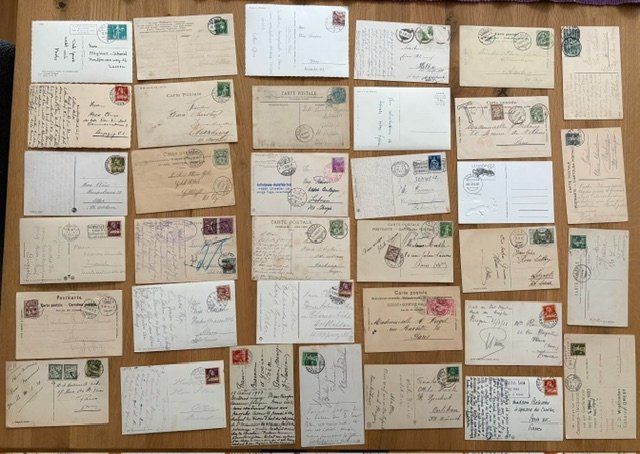 Ansichtskarten: Sammlung (Restposten) alte Ansichtskarten diverser Motive – Gebraucht aus Luzern von Kartenansicht 1