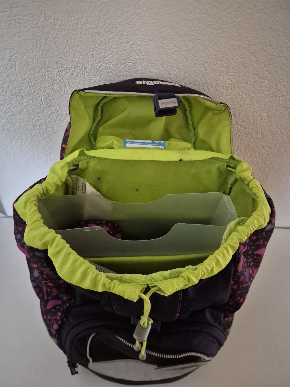 Ergobag Borse & Zaini: ergobag pack Schulranzen lila pink inkl. Kletties – Usato da Rotkreuz venduto da felixbucher01 3